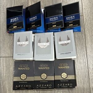 10 pieces men’s samples collection